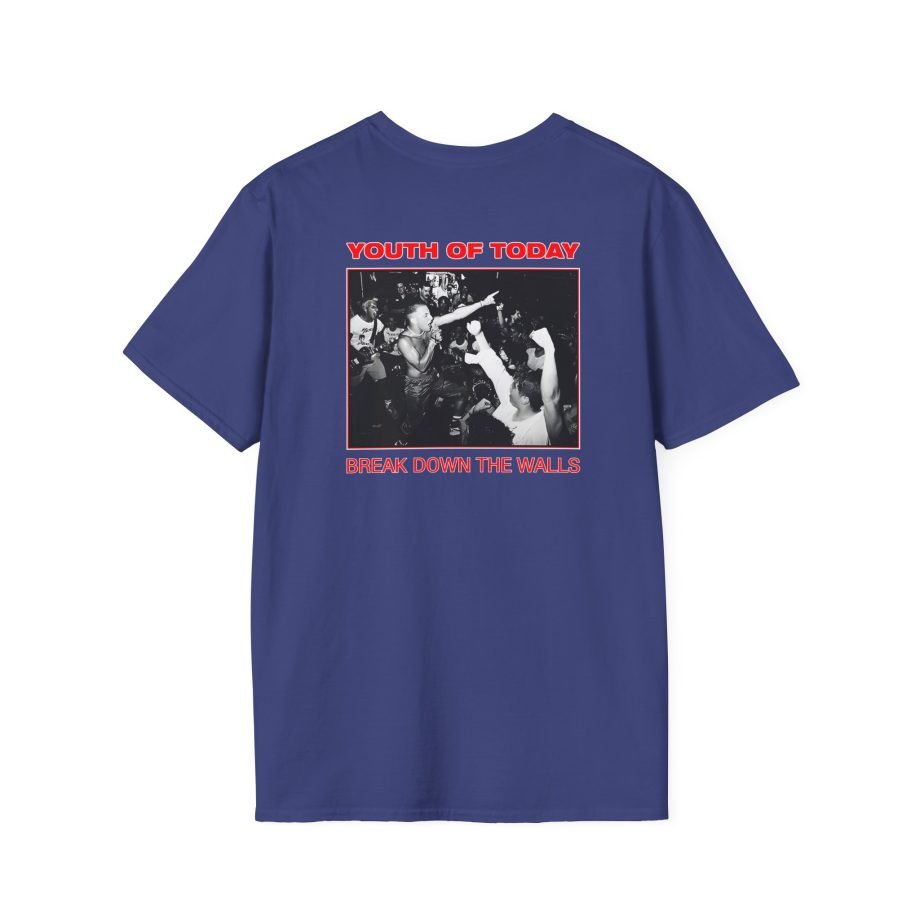 Youth of Today Break Down The Walls Unisex Softstyle T-Shirt