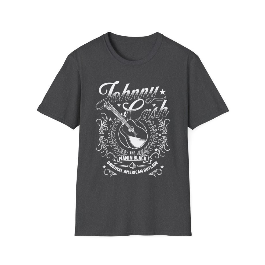 Johnny Cash Man in Black Guitar unisex t-shirt