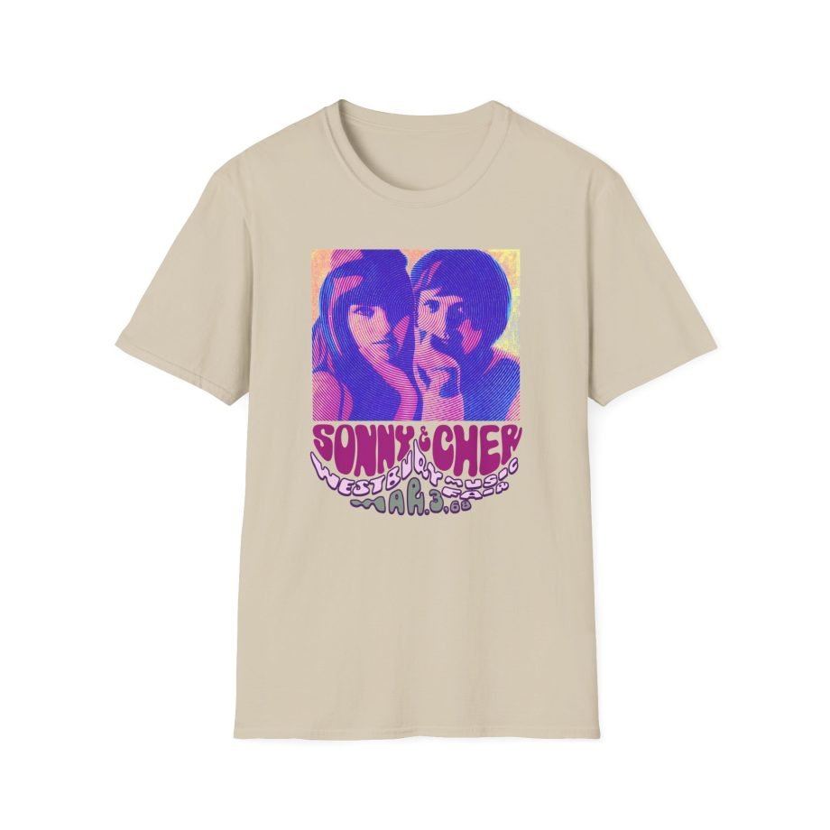 Sonny & Cher Westbury Music Fair Unisex Softstyle T-Shirt