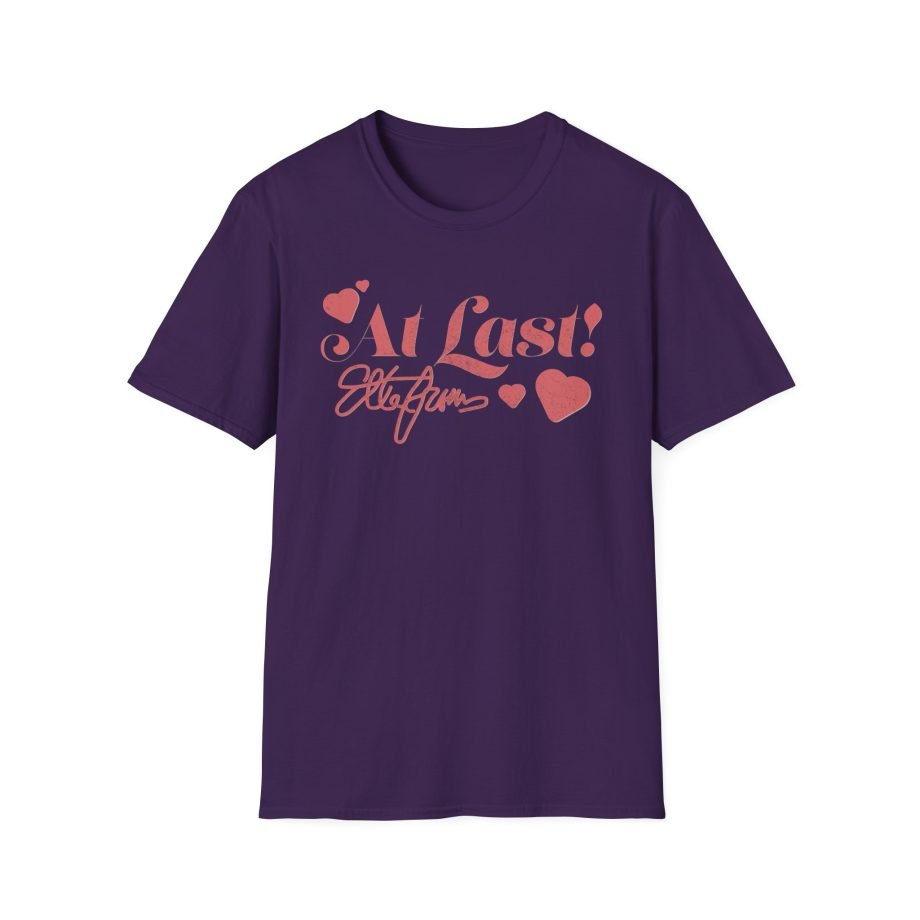 Etta James at Last Hearts Unisex Softstyle T-Shirt