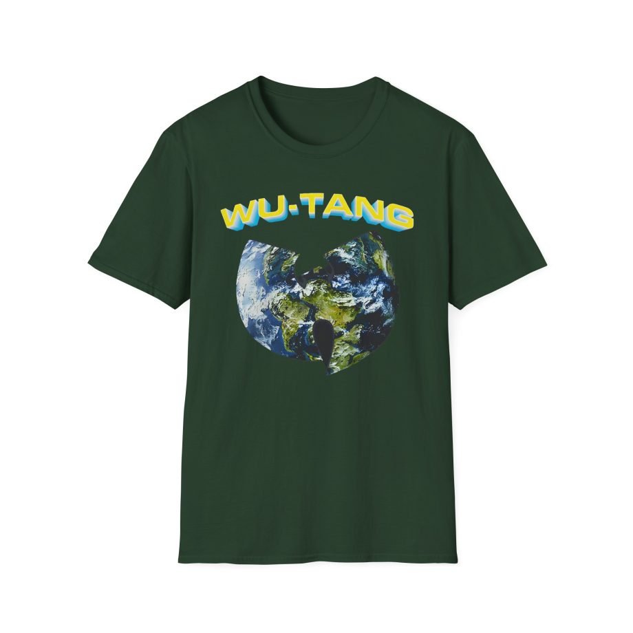 Wu Tang Clan Globe Unisex Softstyle T-Shirt