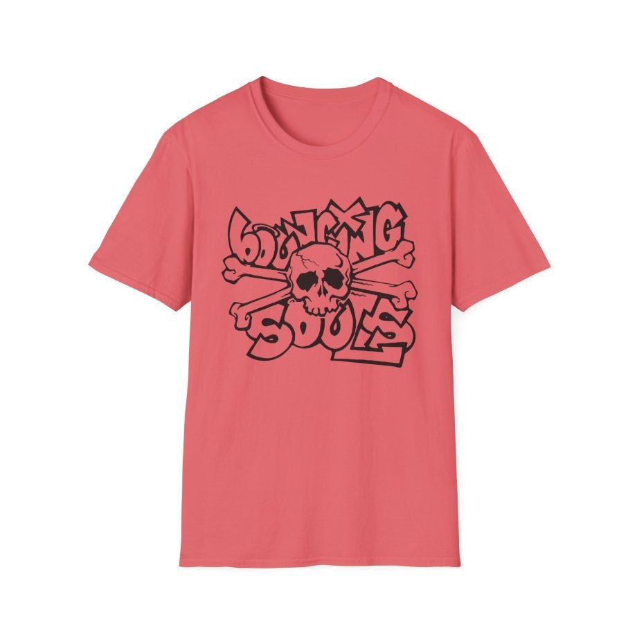 The Bouncing Souls Skull And Crossbones Unisex Softstyle T-Shirt