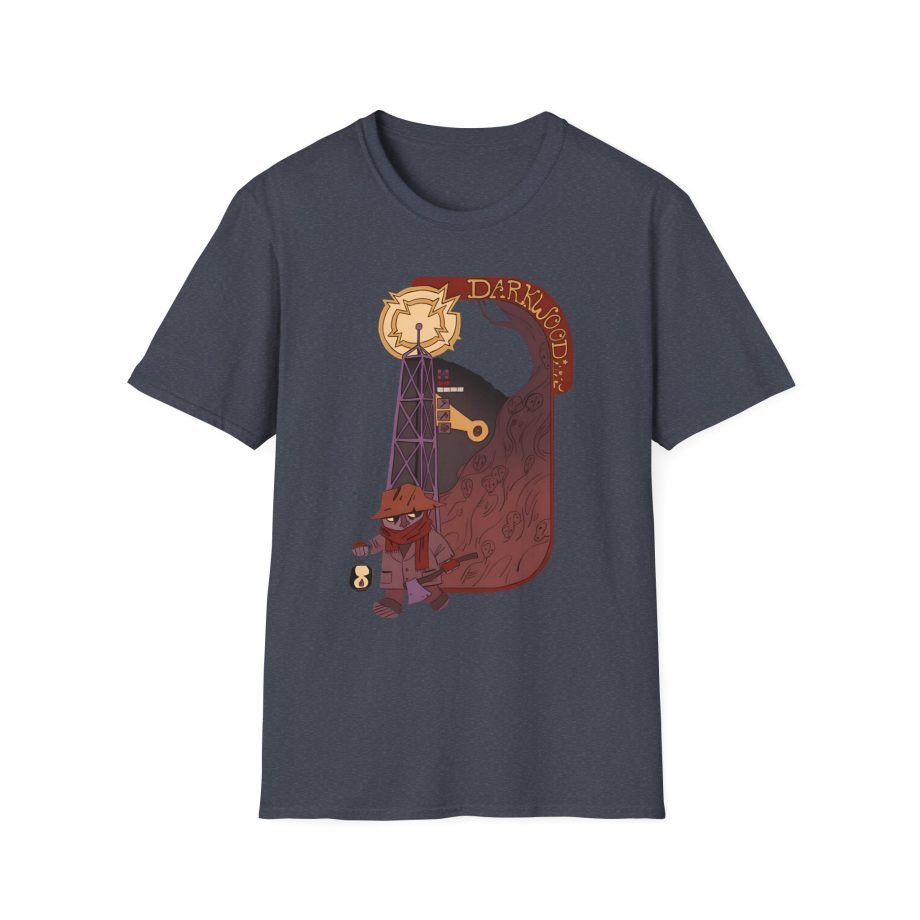 Pyrocynical Darkwood Radio Tower Unisex Softstyle T-Shirt