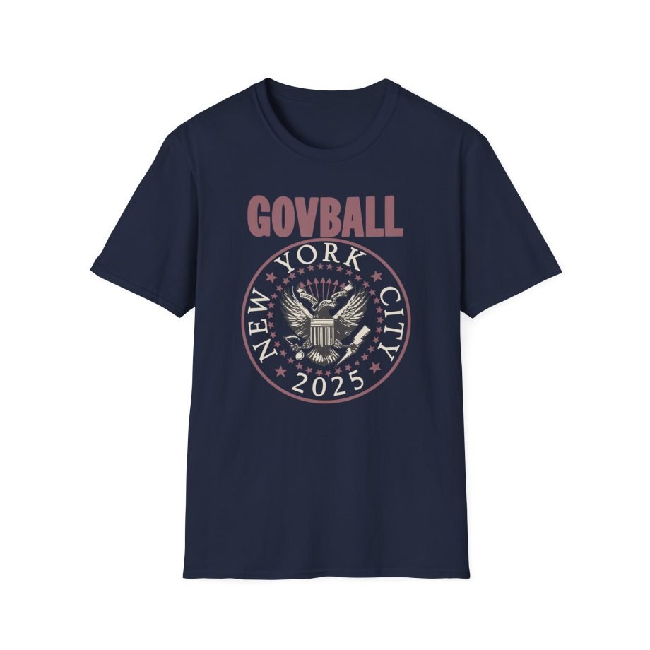 Gov Ball Gov Bop Lineup Unisex Softstyle T-Shirt