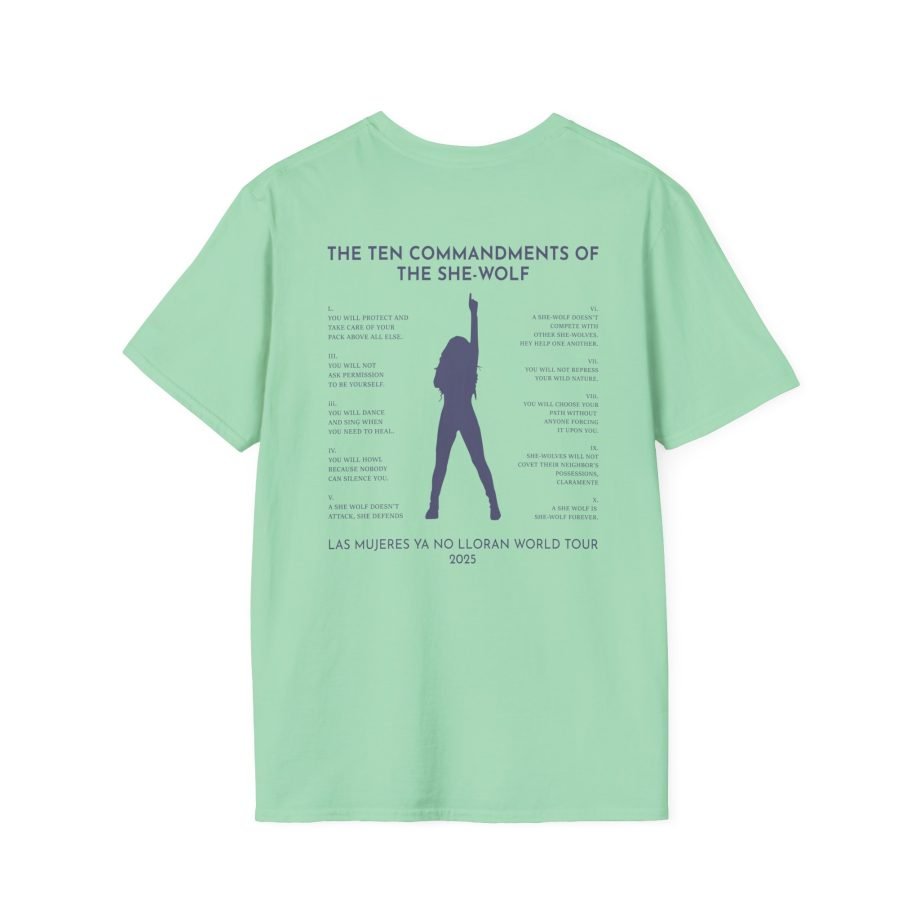 Shakira Commandments Unisex Softstyle T-Shirt