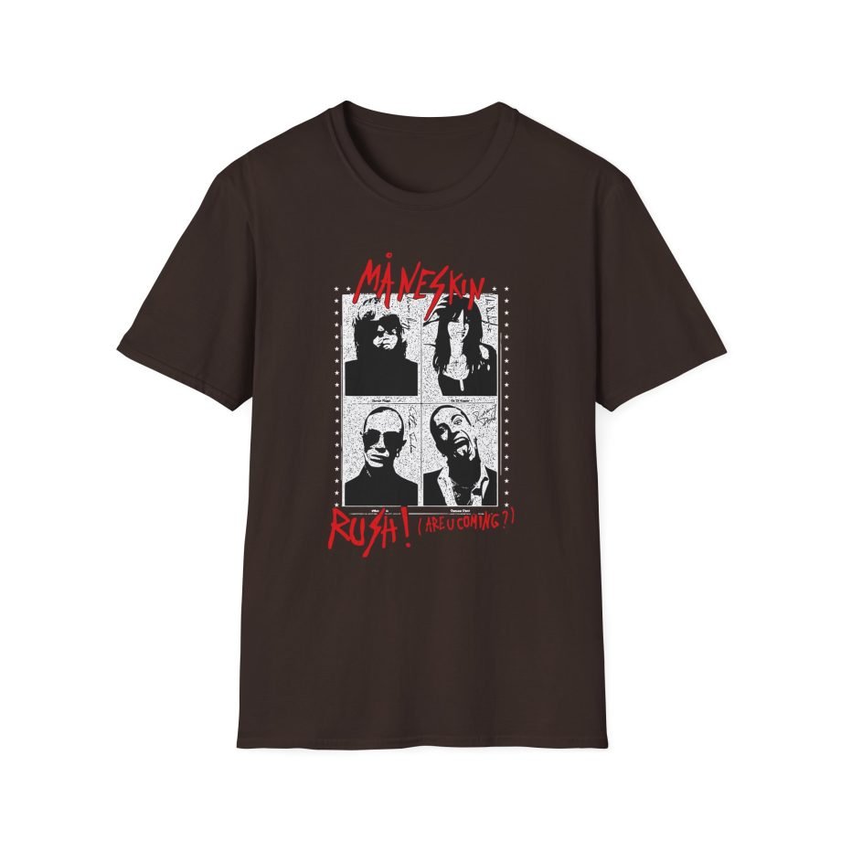 Maneskin RUSH! Unisex Softstyle T-Shirt