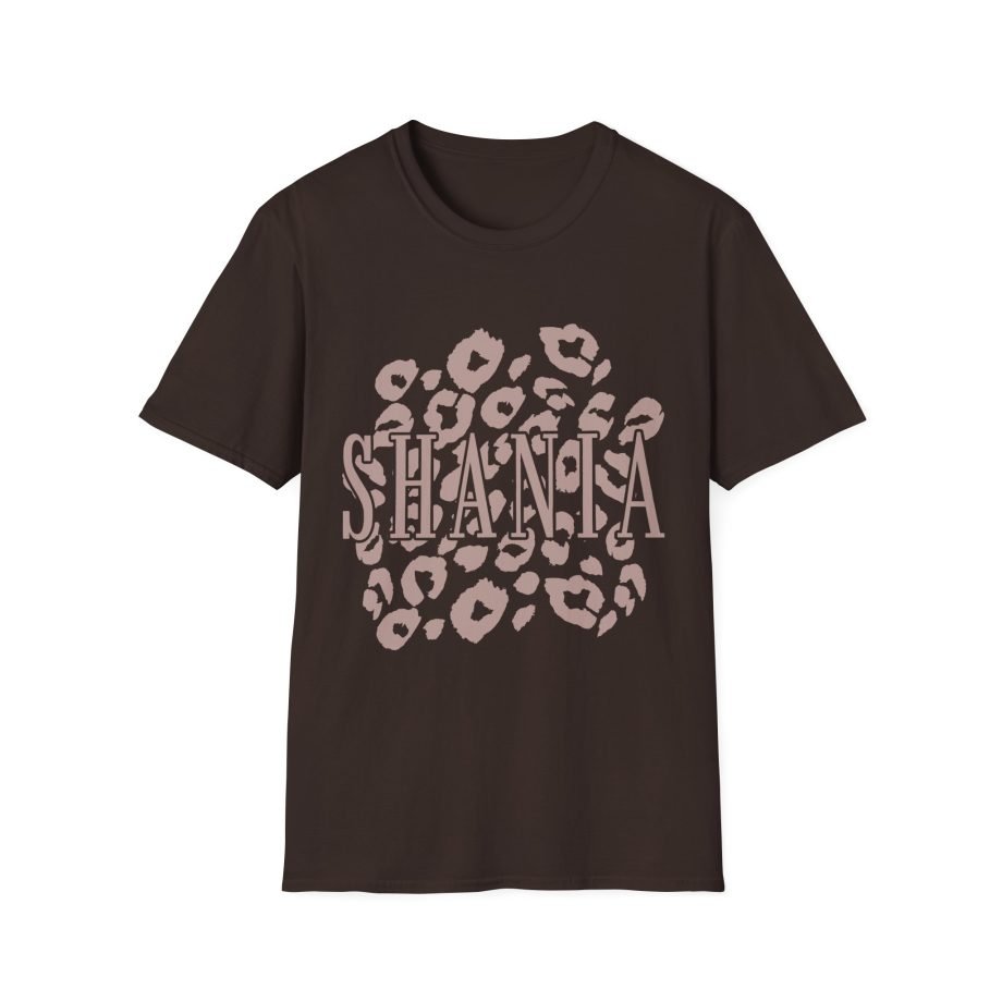 ST Shania Leopard Unisex Softstyle T-Shirt