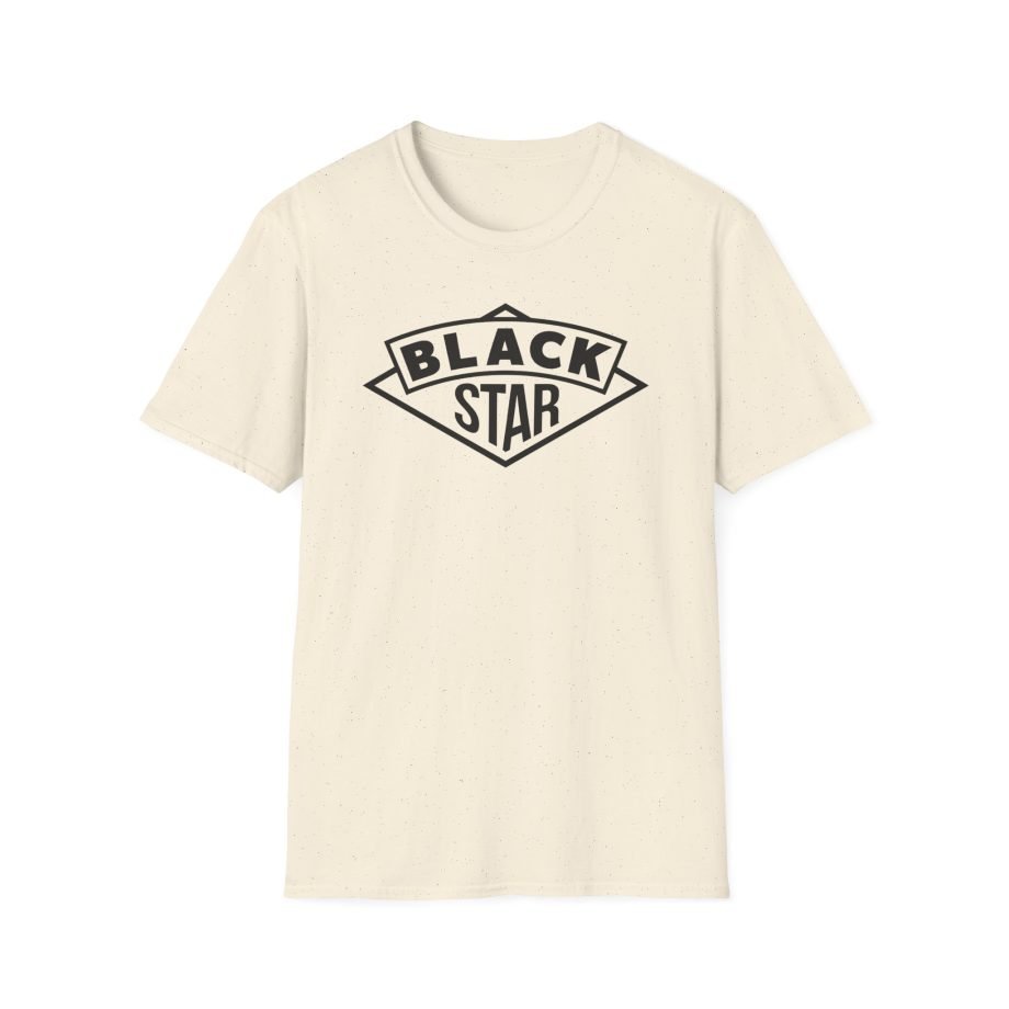 Black Star Icon Unisex Softstyle T-Shirt