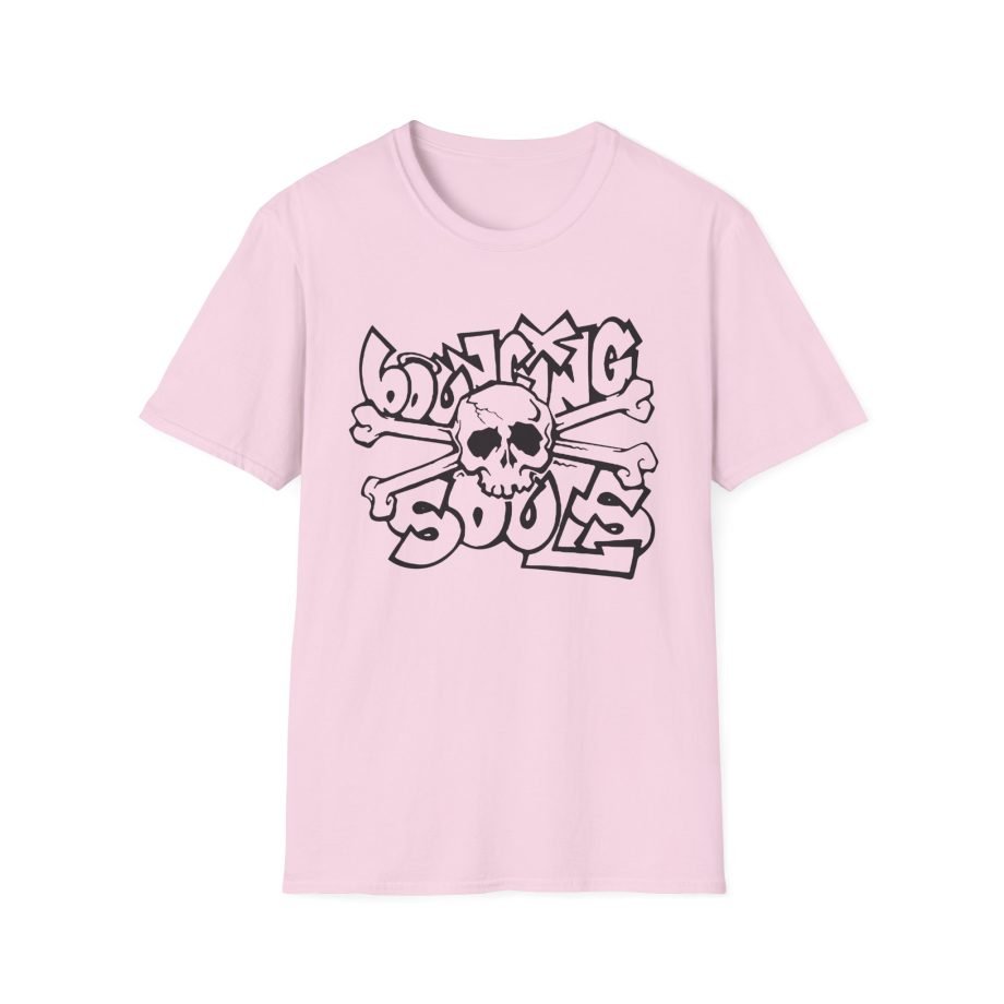 The Bouncing Souls Skull And Crossbones Unisex Softstyle T-Shirt