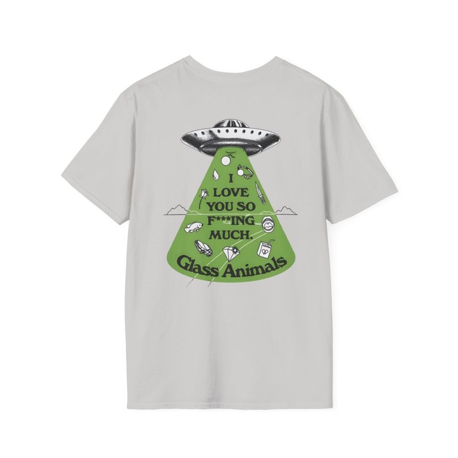 Glass Animals I Love You So F***ing Much Glow-In-The-Dark Unisex Softstyle T-Shirt