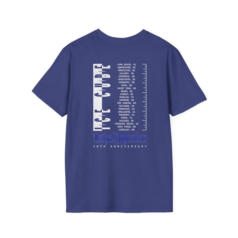 Ice Cube Lethal Injection Tour Unisex Softstyle T-Shirt