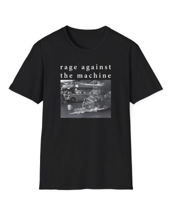 Rage Against the Machine Self-immolation Unisex Softstyle T-Shirt