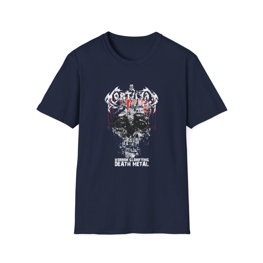 Mortician Horror Glorifying Death Metal Unisex Softstyle T-Shirt