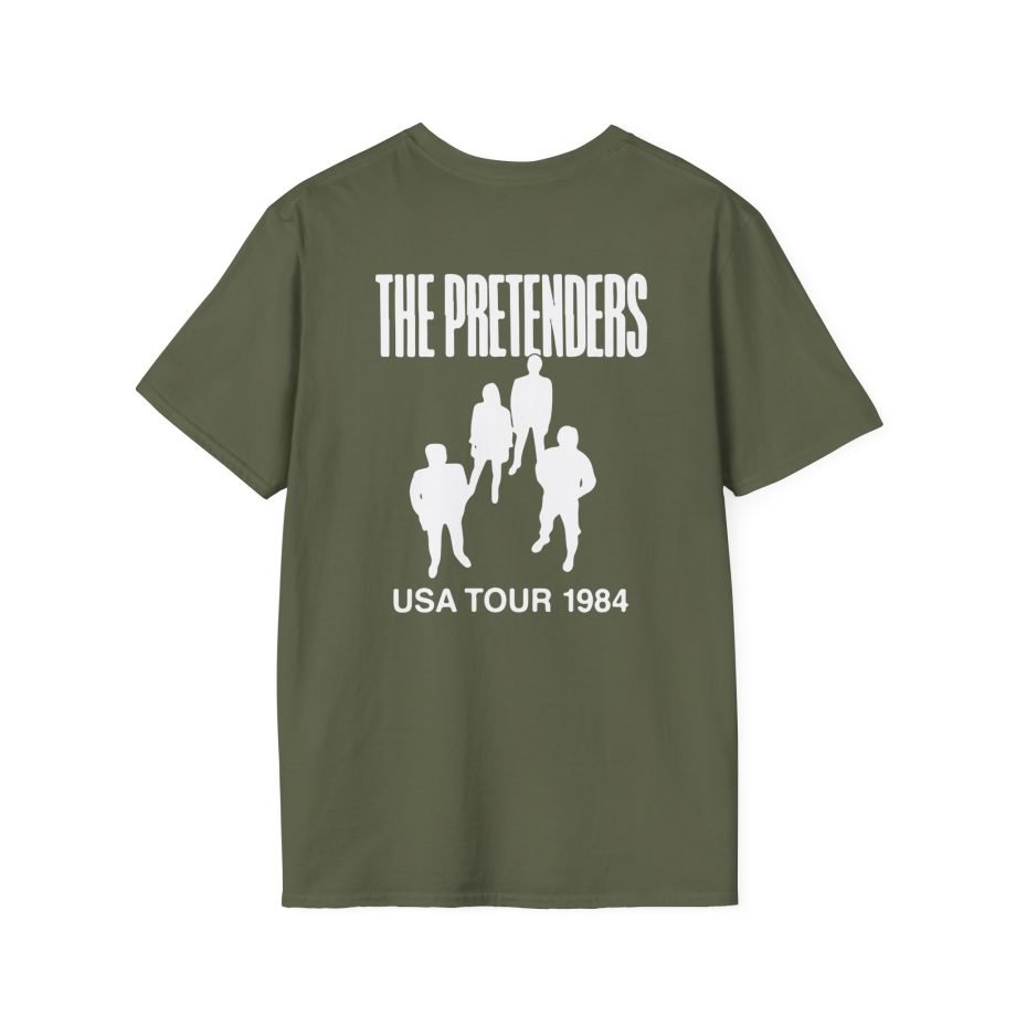 1984 the Pretenders Tour Unisex Softstyle T-Shirt