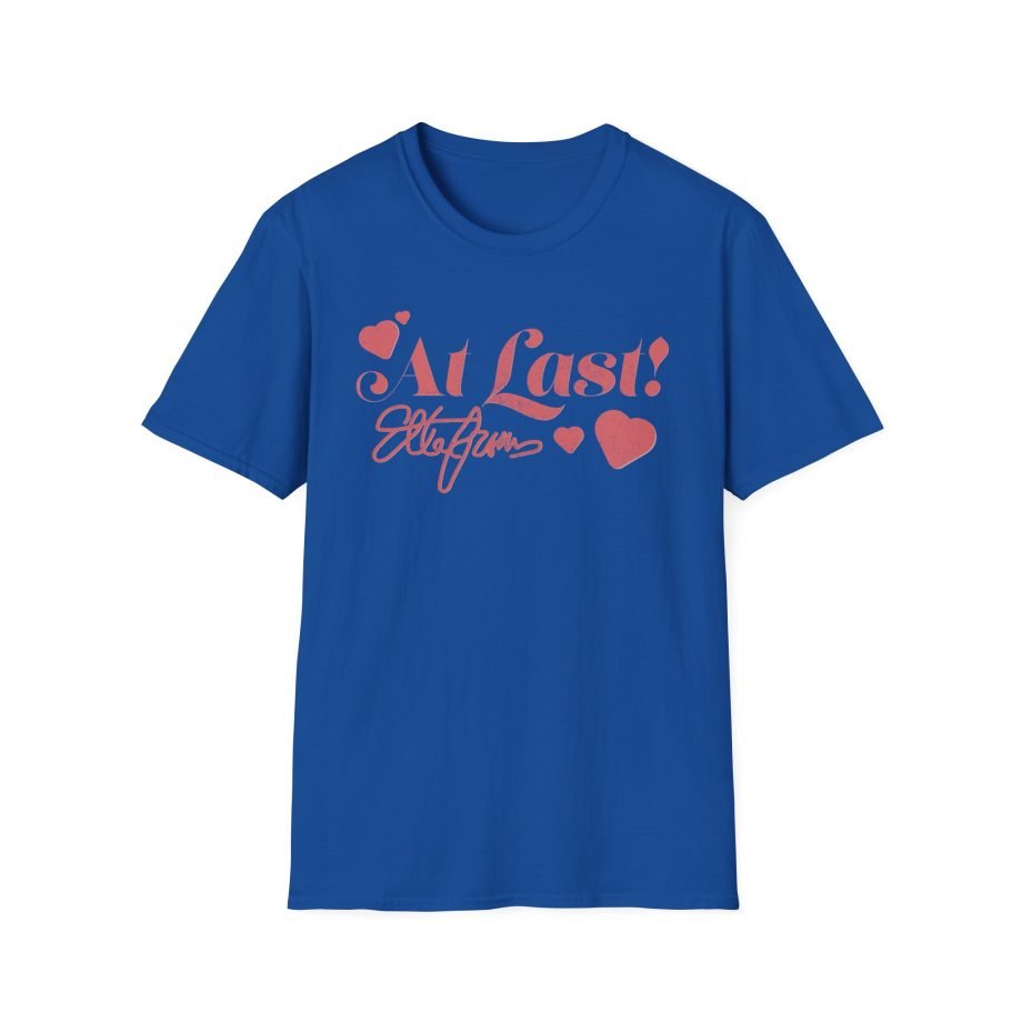 Etta James at Last Hearts Unisex Softstyle T-Shirt