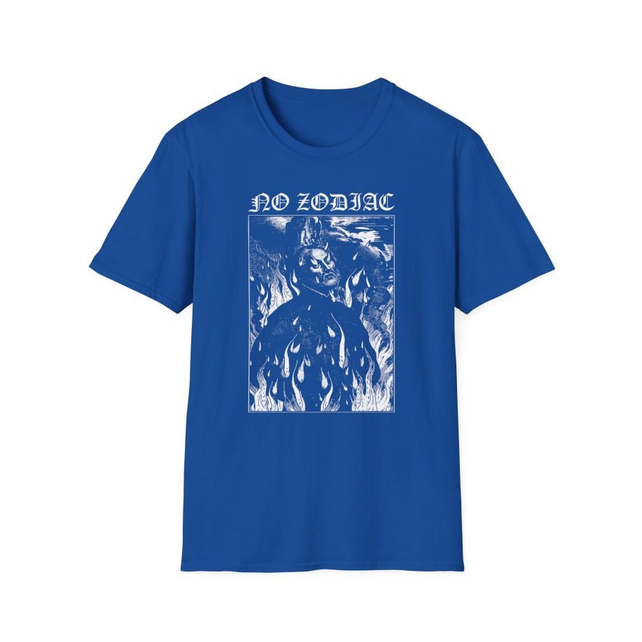 No Zodiac Burning Alive Unisex Softstyle T-Shirt