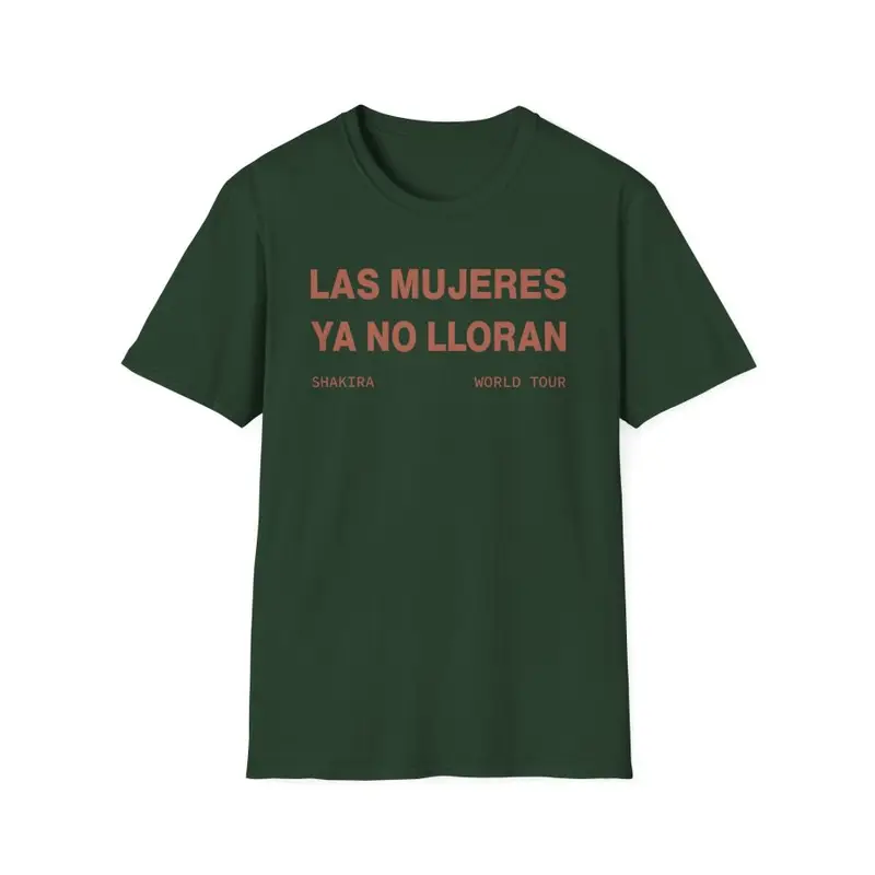 Shakira LMYNL World Tour Unisex Softstyle T-Shirt