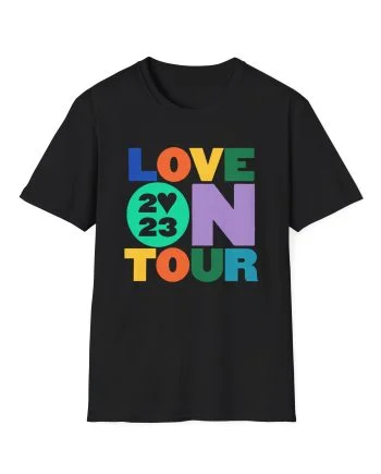 Hslot Love on Tour 2023 Unisex Softstyle T-Shirt