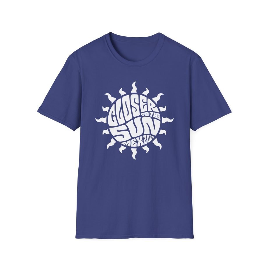Closer to the Sun 2021 Sun Logo unisex softstyle t-shirt