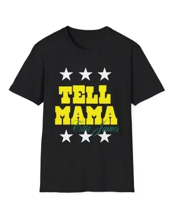 Etta James Tell Mama Signature Unisex Softstyle T-Shirt