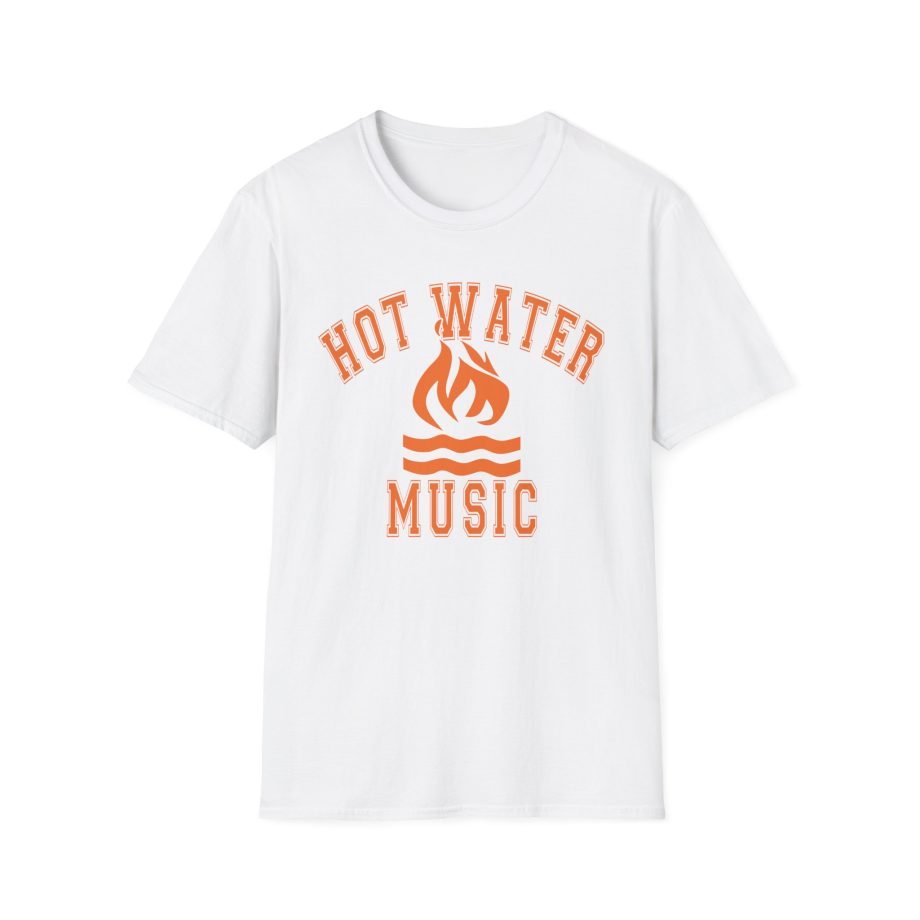 Hot Water Music College Flame Unisex Softstyle T-Shirt
