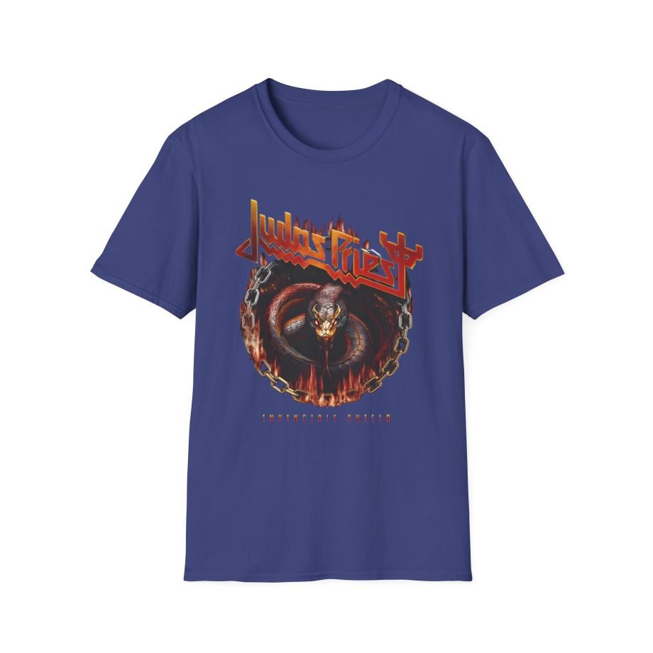 Judas Priest Invincible Shield Serpent Itin Unisex Softstyle T-Shirt