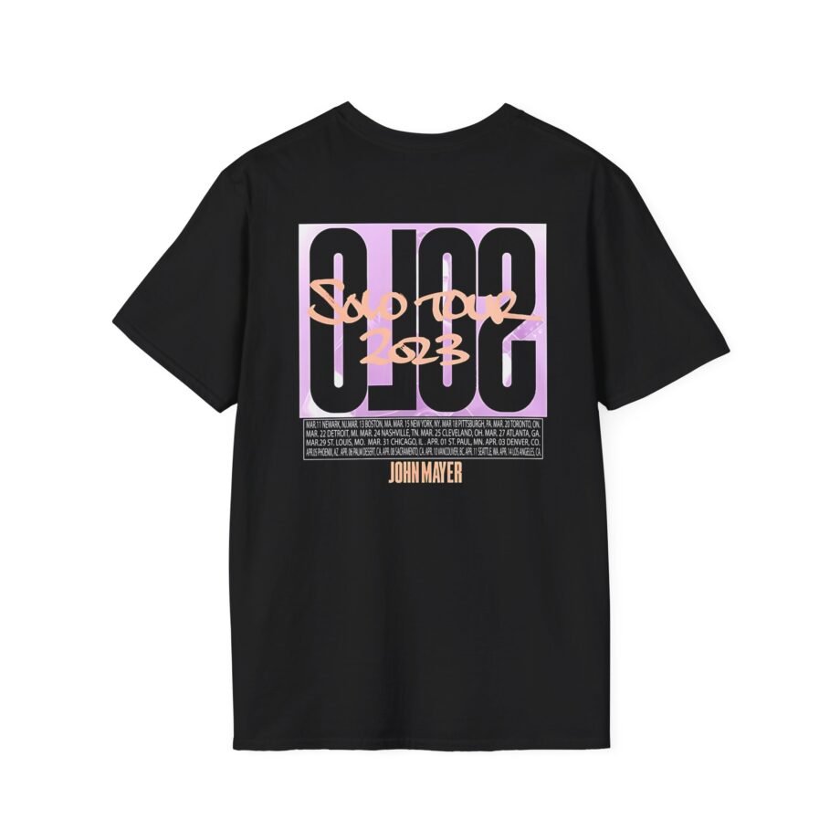 John Mayer Solo Tour Unisex Softstyle T-Shirt