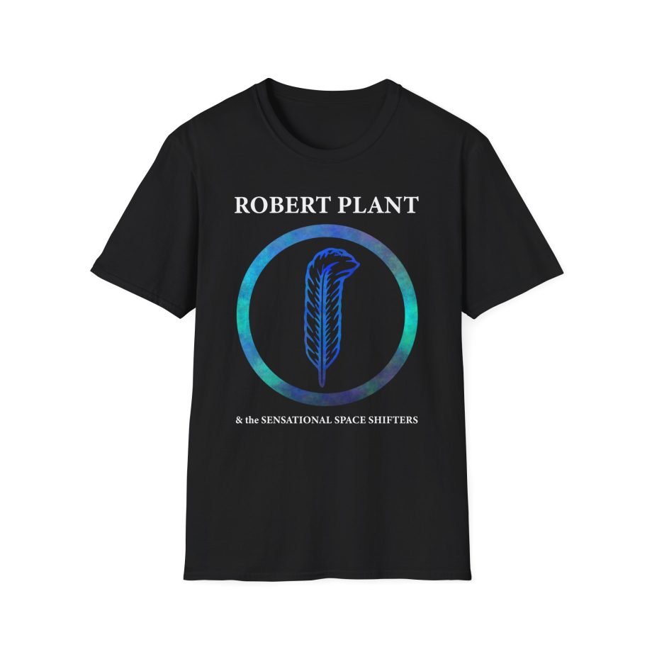 Robert Plant Carry Fire Us September Tour Dates Unisex Softstyle T-Shirt