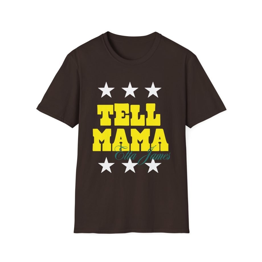 Etta James Tell Mama Signature Unisex Softstyle T-Shirt