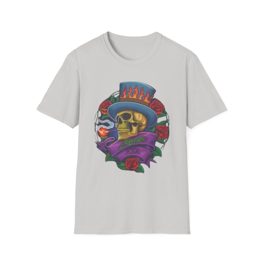 Poison Skull Unisex Softstyle T-Shirt