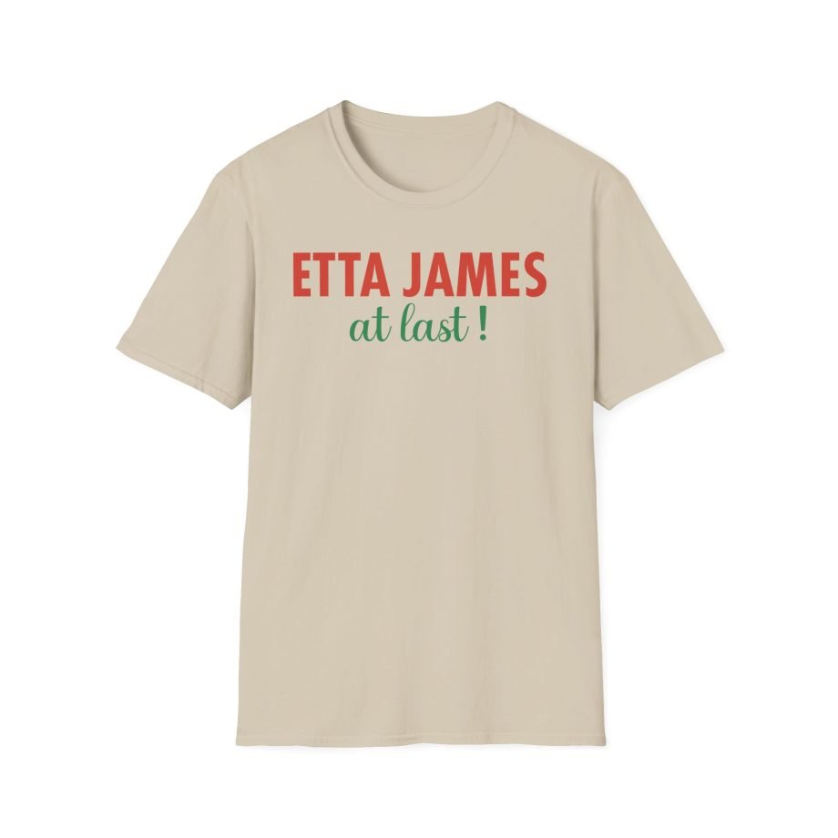 Etta James at Last Unisex Softstyle T-Shirt
