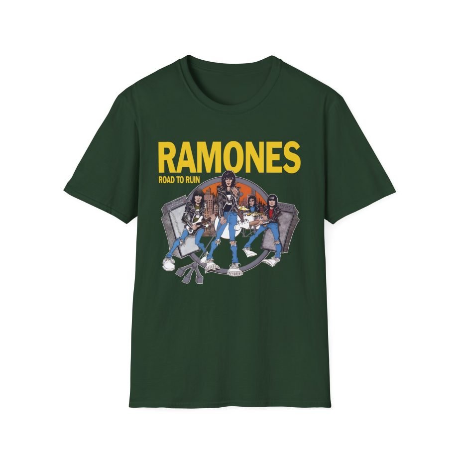 Ramones Ramones I Wanna Be Sedated Unisex Softstyle T-Shirt