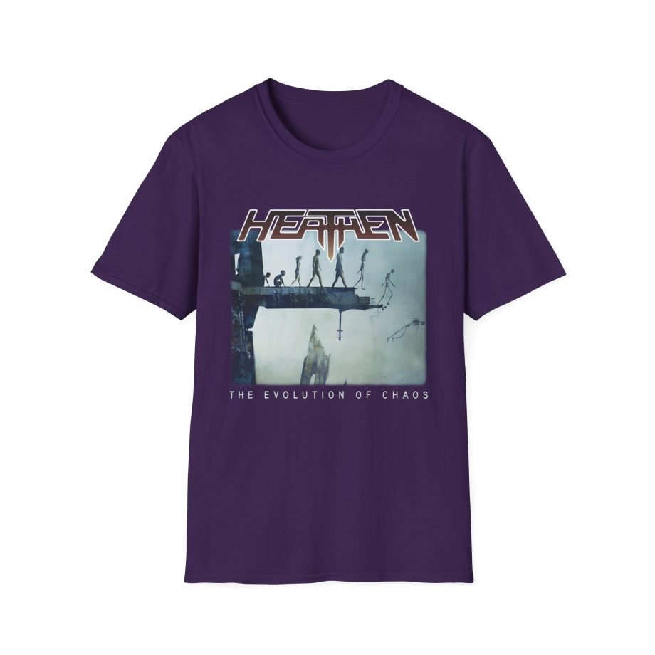 Heathen The Evolution Of Chaos Unisex Softstyle T-Shirt