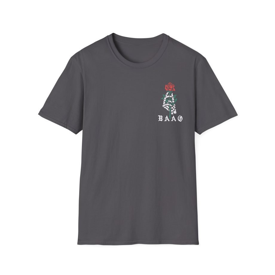 Being as an Ocean Skeleton Rose Unisex Softstyle T-Shirt