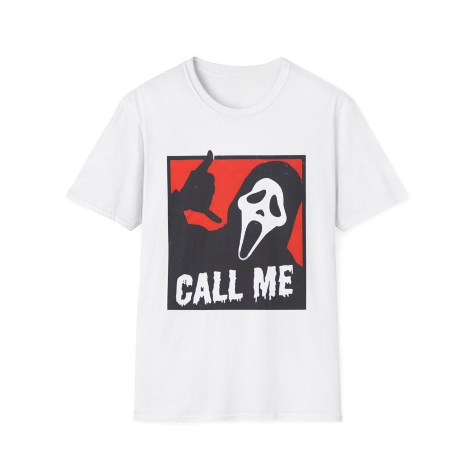 Ghostface CALL ME Unisex Softstyle T-Shirt