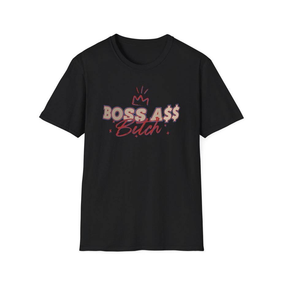 Ted Lasso Boss Ass Bitch Unisex Softstyle T-Shirt