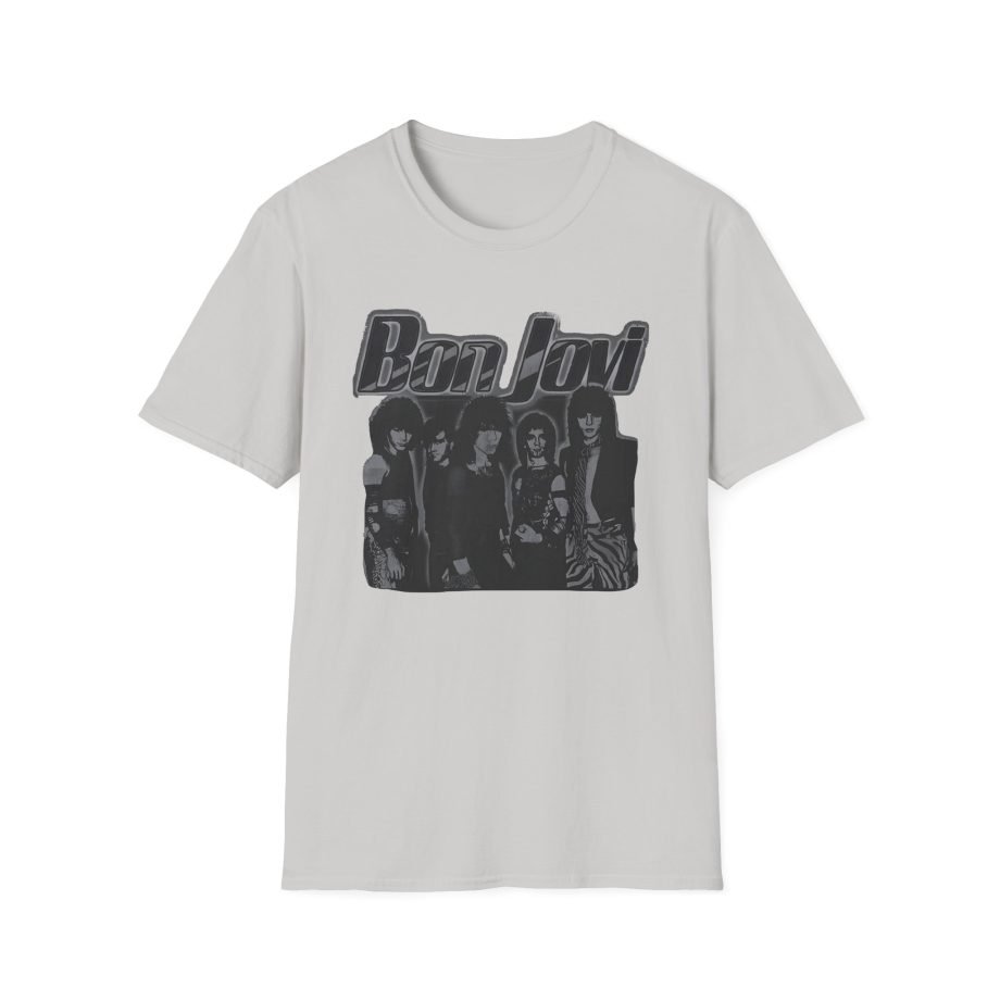 Bon Jovi Outline Unisex Softstyle T-Shirt