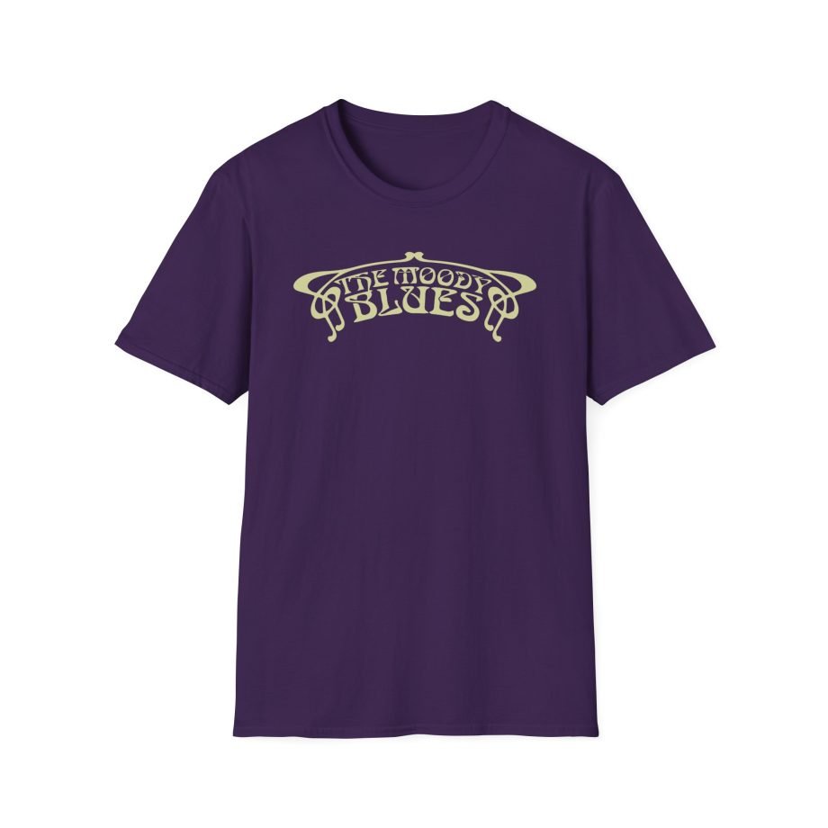 The Moody Blues Distressed Logo Unisex Softstyle T-Shirt