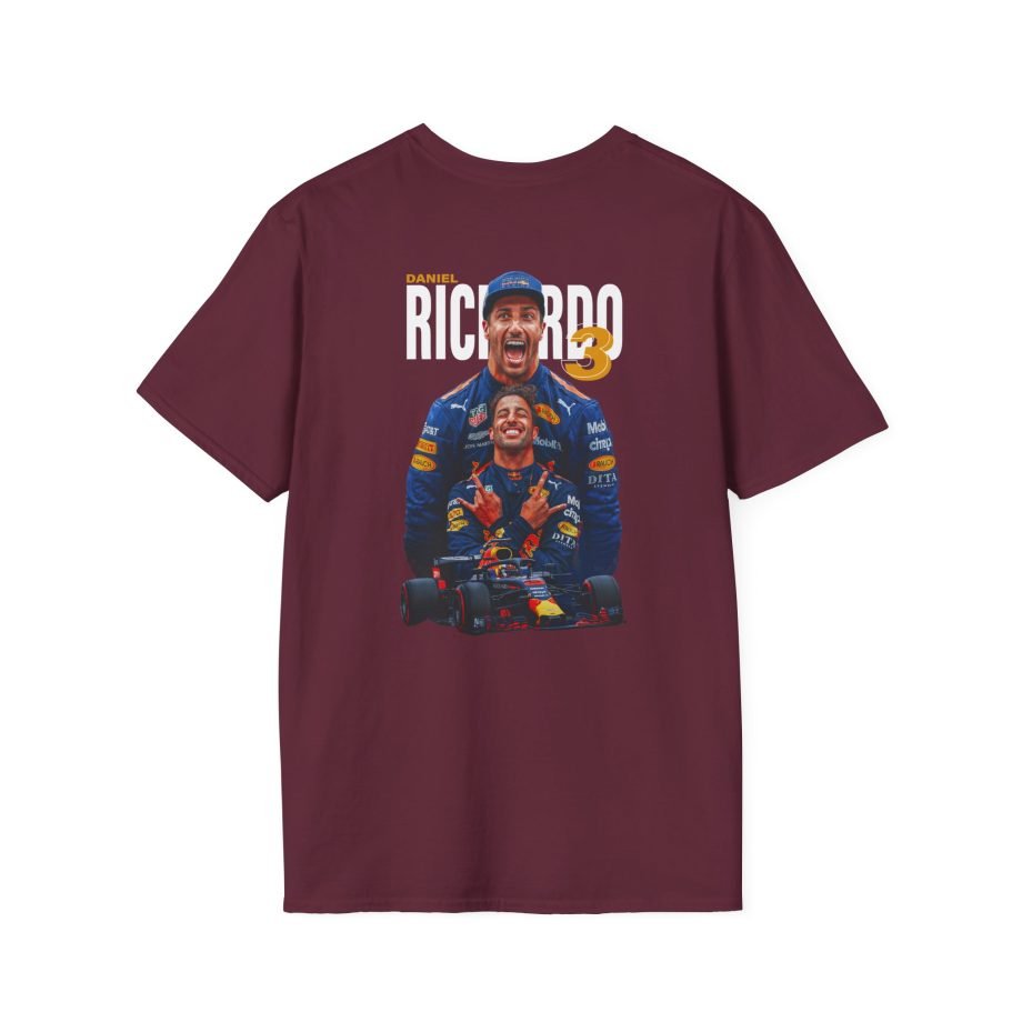 F1 Daniel Ricciardo DR3 Unisex Softstyle T-Shirt