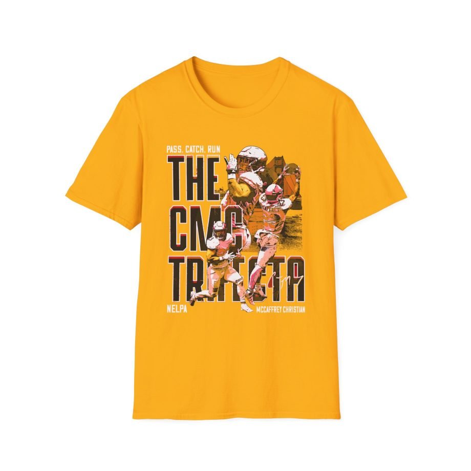 Christian Mccaffrey Trifecta Unisex Softstyle T-Shirt