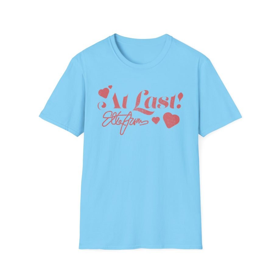 Etta James at Last Hearts Unisex Softstyle T-Shirt