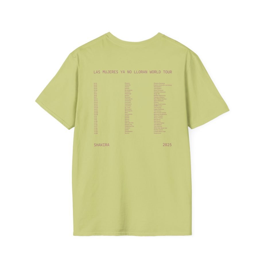 Shakira LMYNL World Tour Unisex Softstyle T-Shirt