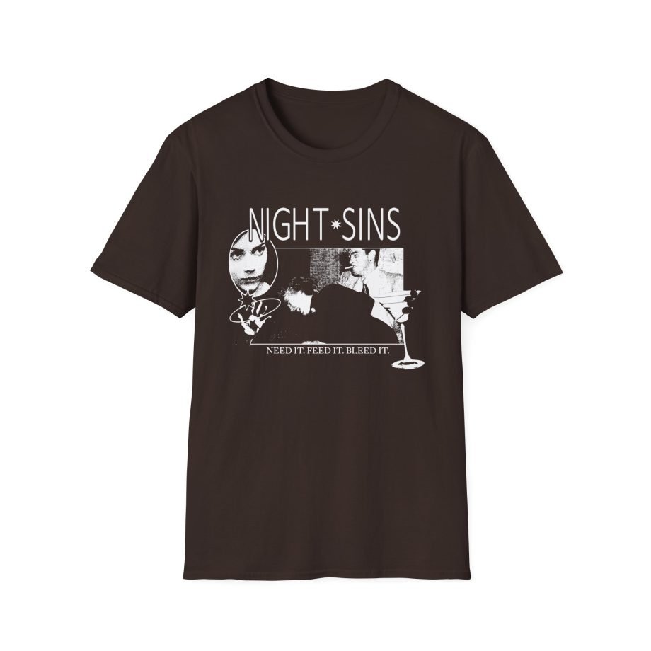 Night Sins Bleed It Unisex Softstyle T-Shirt