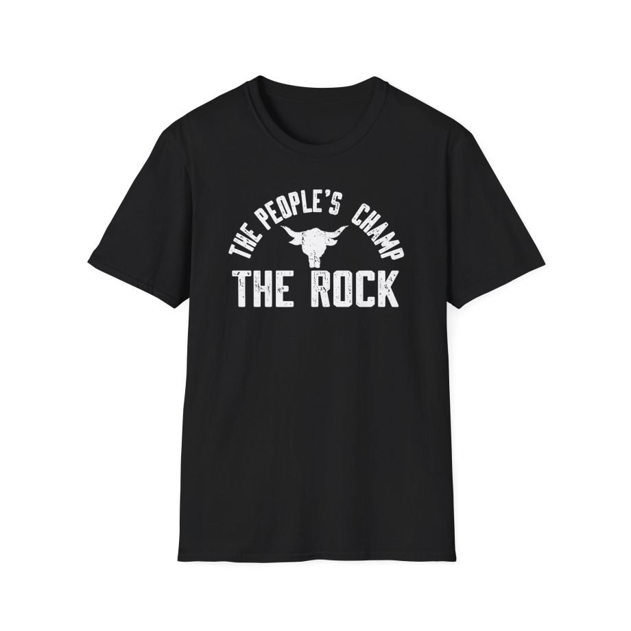 Dwayne Johnson The People's Champ Unisex Softstyle T-Shirt