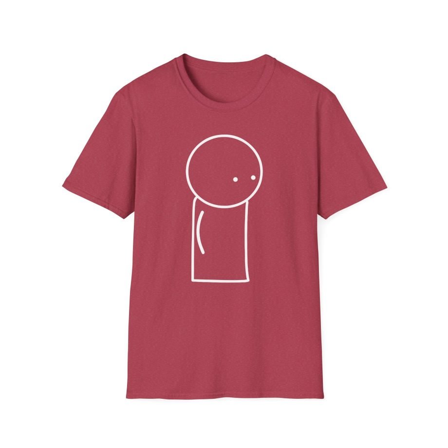 Oversimplified Character Unisex Softstyle T-Shirt