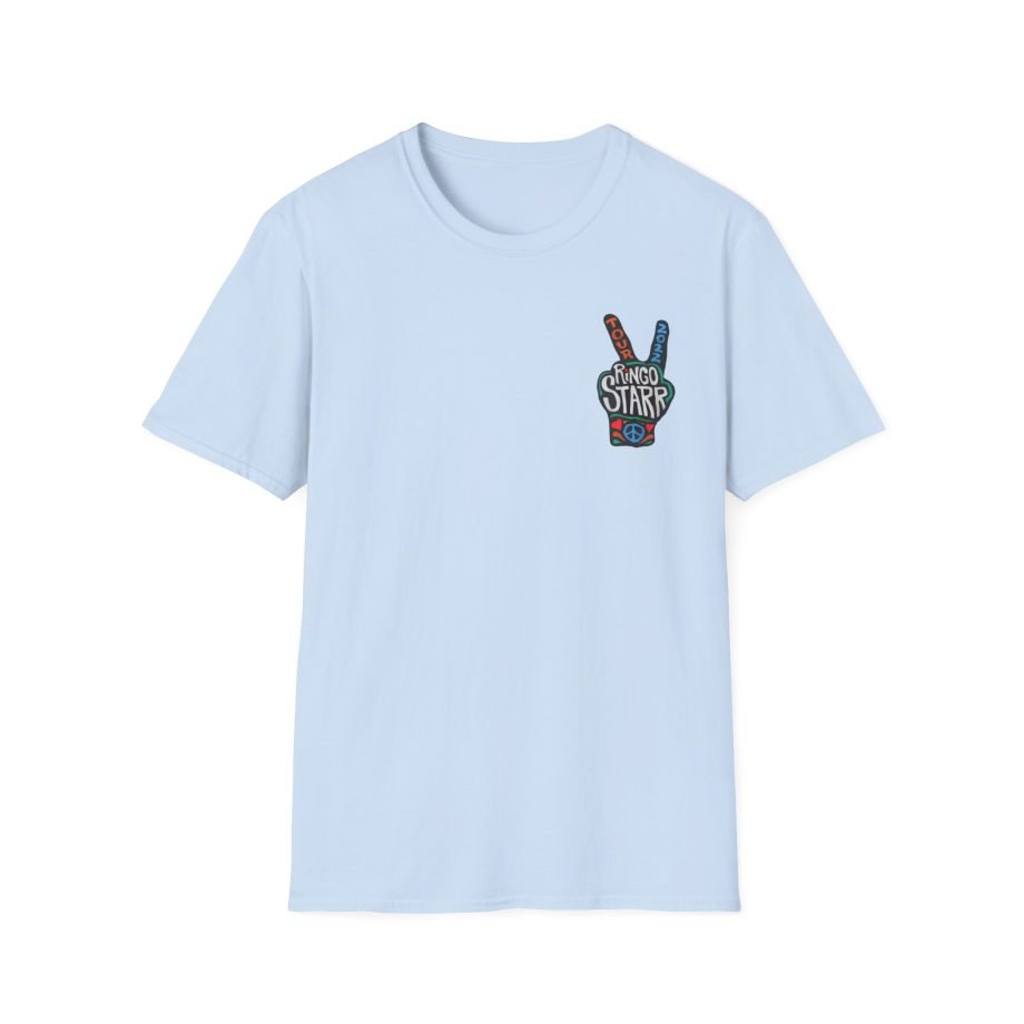 Ringo Starr Peace Illustration Unisex Softstyle T-Shirt
