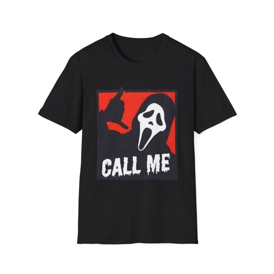 Ghostface CALL ME Unisex Softstyle T-Shirt