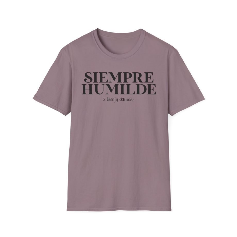 Benjy Chavez Siempre Humilde Unisex Softstyle T-Shirt