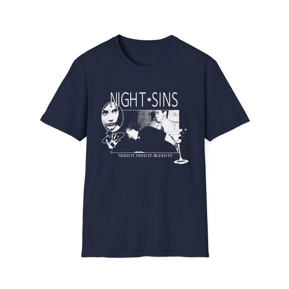 Night Sins Bleed It Unisex Softstyle T-Shirt
