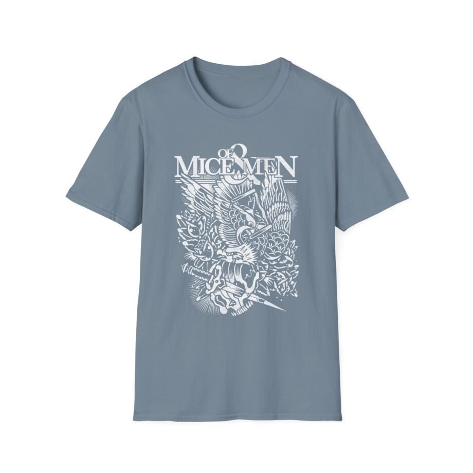 Of Mice and Men Throwback Eagle Unisex Softstyle T-Shirt